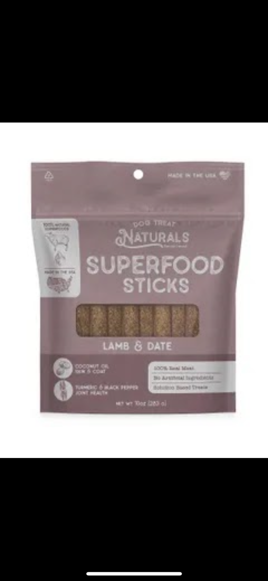 Dog Treat Naturals Superfood Sticks