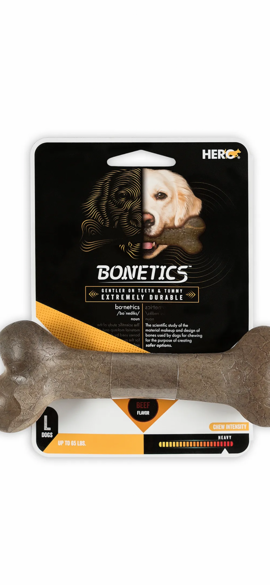 Hero Bonetics Femur Bones Large Beef & Wood