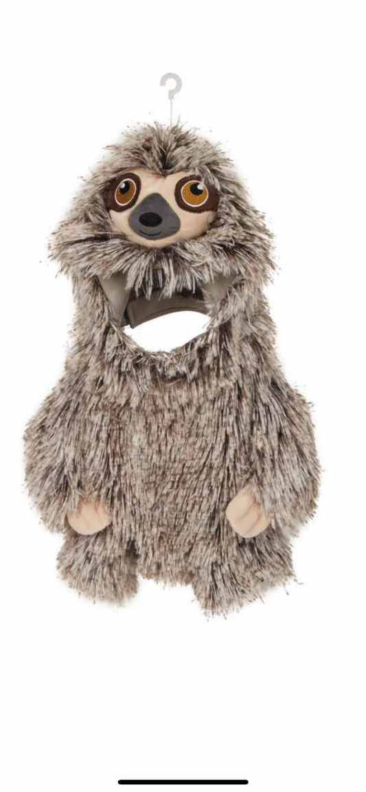 Casual Canine Sloth Front Face Costume Sizes S,M,L,XL, ALL SIZES ONE PRICE SALE