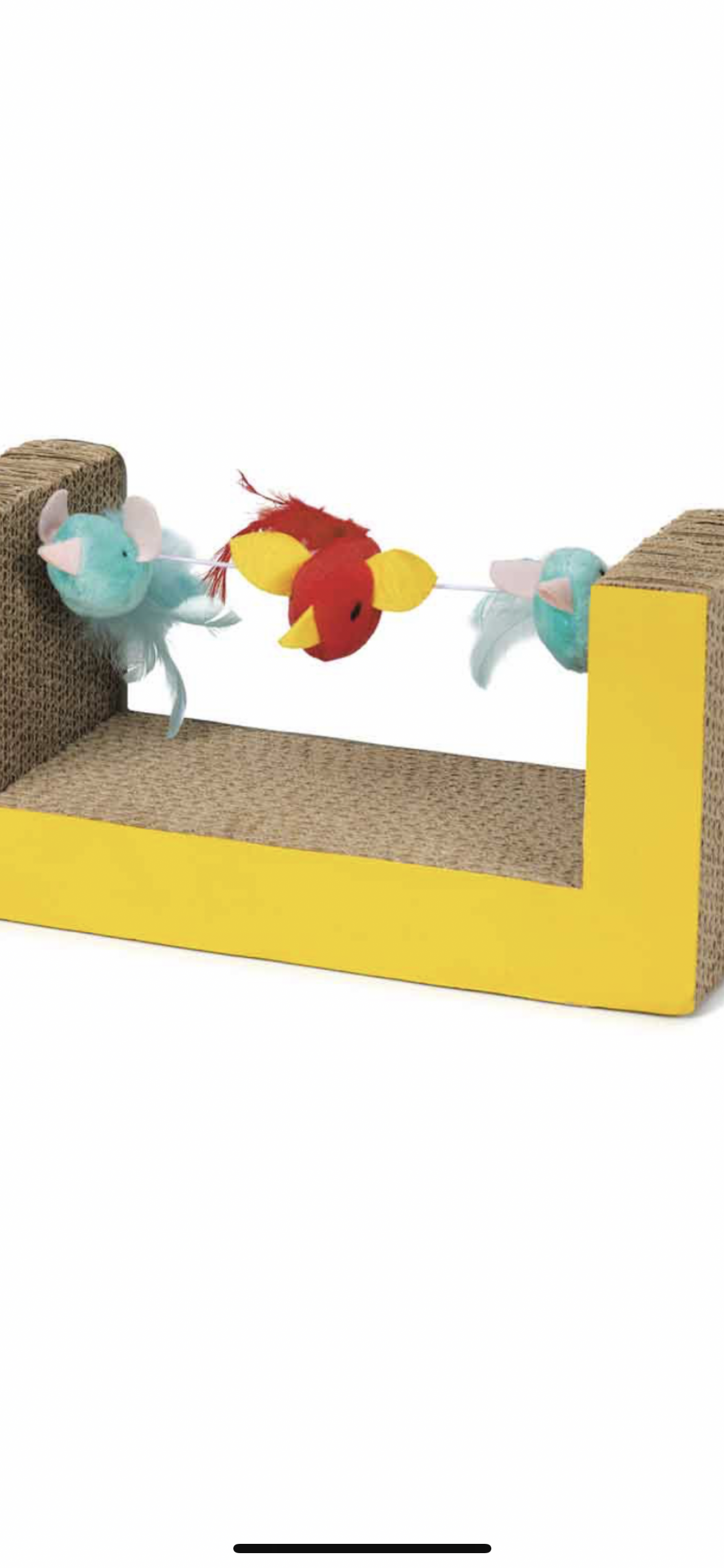 Pet Park Blvd Cat Scratcher With Birds