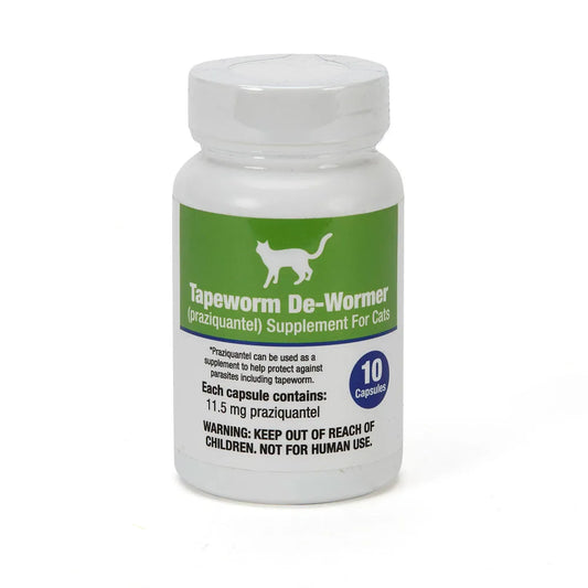 Tapeworm De-Wormer Supplement For Cats 10ct