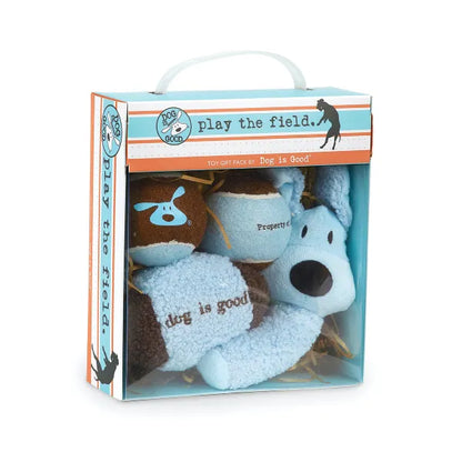 Dog Is Good Play The Field 4-Piece Toy Gift Packs