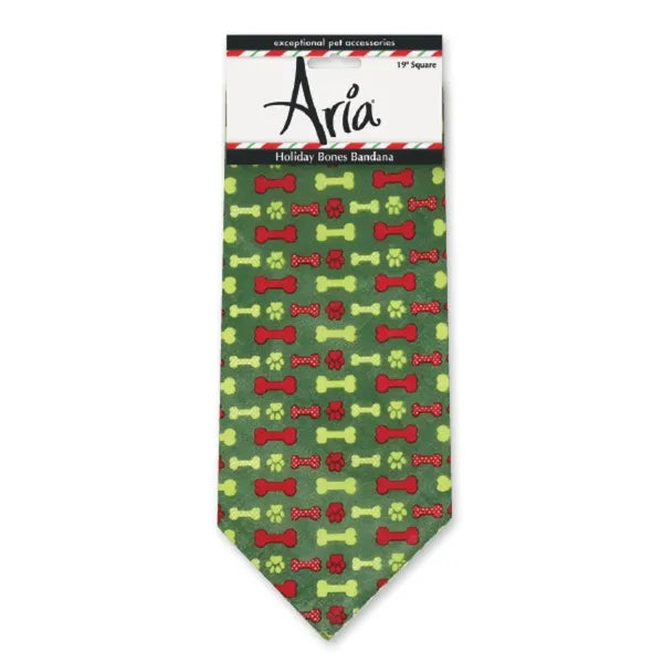 Aria Holiday Bones Bandanas