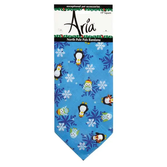 Aria North Pole Pals Dog Bandanas