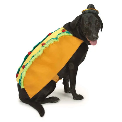 Casual Canine Tasty Taco & Sombrero Costume