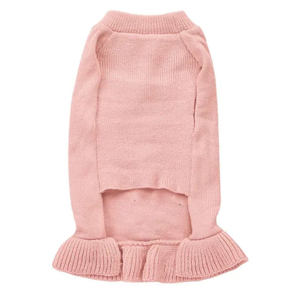 Casual Canine Pink & Pearls Sweater Dresses