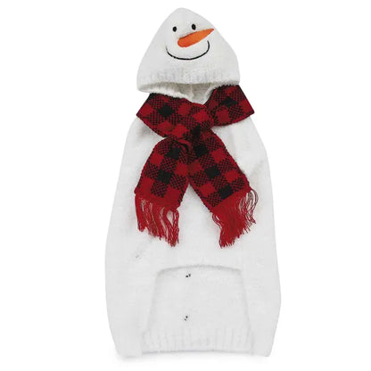 Casual Canine Chilly Snowman Sweater