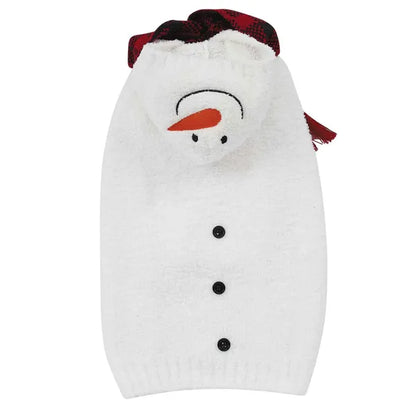 Casual Canine Chilly Snowman Sweater